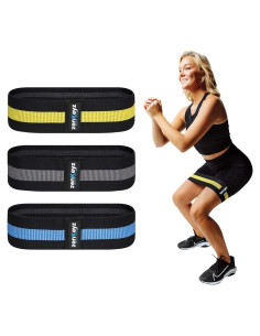 Bandas de Resistencia de Tela Zenkeyz - 3 Niveles de Tensión