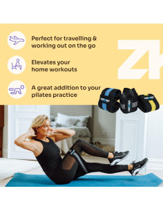 Bandas de Resistencia de Tela Zenkeyz - 3 Niveles de Tensión 2