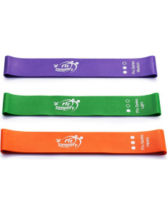 Set de 3 Bandas de Resistencia Fit Simplify Pro Series 2