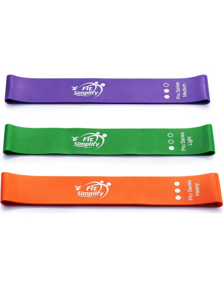 Set de 3 Bandas de Resistencia Fit Simplify Pro Series