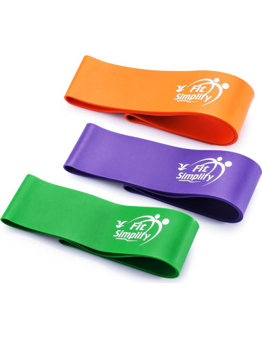 Set de 3 Bandas de Resistencia Fit Simplify Pro Series