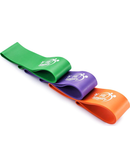 Set de 3 Bandas de Resistencia Fit Simplify Pro Series