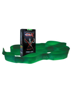 Banda de Resistencia THERABAND CLX Verde Pesada 1.52m