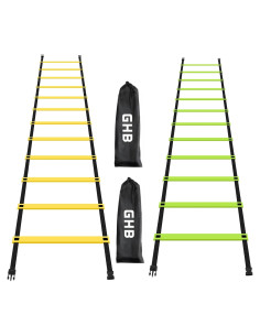Escalera de Agilidad GHB Pro 2 Paquete 12 Peldaños 6m