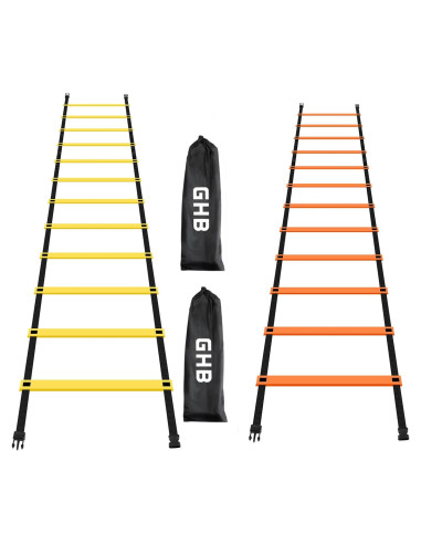 Escalera de Agilidad GHB Pro 2 Paquete 12 Peldaños 6.1m