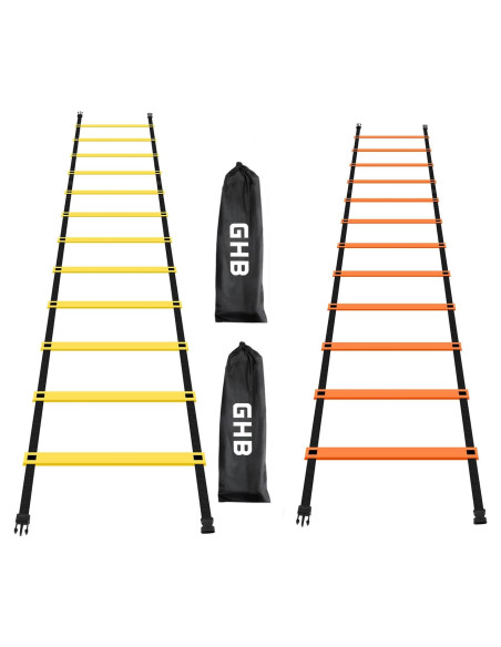 Escalera de Agilidad GHB Pro 2 Paquete 12 Peldaños 6.1m