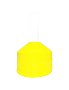 Conos de Disco Amarillos BlueDot Trading para Entrenamiento - 12 Pack