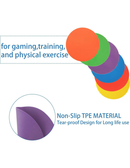 Marcadores de Puntos SHUESS 18 PCS 23 cm Antideslizantes