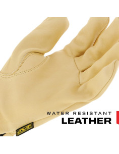 Guante de Trabajo Mechanix Wear Cuero Durahide Marrón Mediano 2