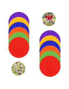 Marcadores de Agilidad DODOLOOK 20 cm Antideslizantes 12 Pcs