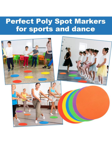 Marcadores de Puntos SHUESS 18 PCS 23 cm Antideslizantes