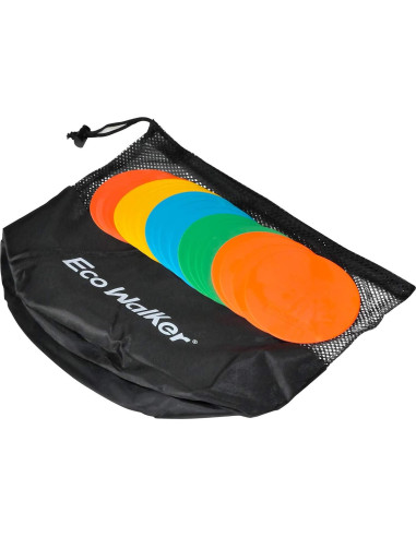 Marcadores de Piso Eco Walker 10 cm Multicolor (Juego de 20)