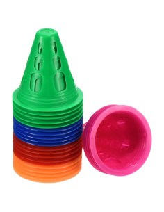 Conos de Agilidad PATIKIL, Paquete de 25 Conos Deportivos 75mm