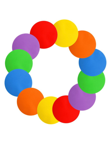 Conos de Entrenamiento HekouJiub 12 Pcs 23 cm Antideslizantes