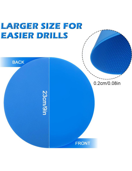 Conos de Entrenamiento HekouJiub 12 Pcs 23 cm Antideslizantes