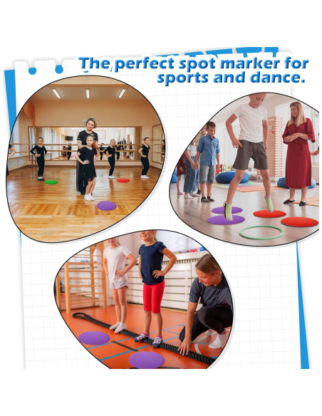 Conos de Entrenamiento HekouJiub 12 Pcs 23 cm Antideslizantes