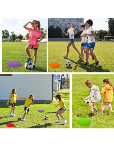 Conos de Entrenamiento HekouJiub 12 Pcs 23 cm Antideslizantes