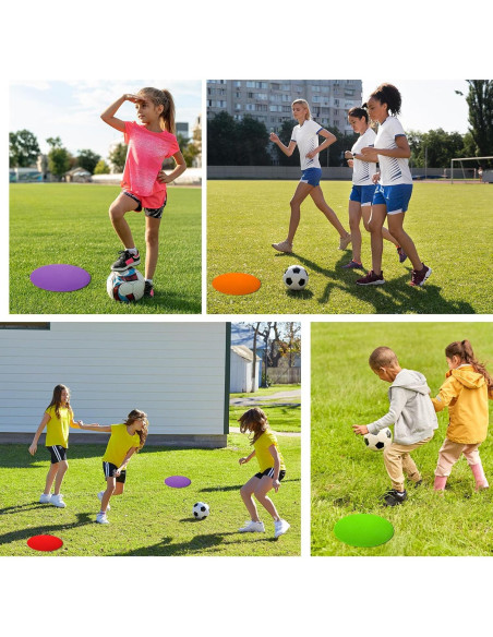 Conos de Entrenamiento HekouJiub 12 Pcs 23 cm Antideslizantes