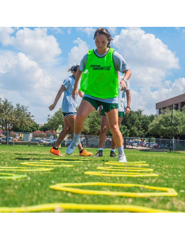 Anillos de Entrenamiento Octagonales Soccer Innovations - 12 Pzas