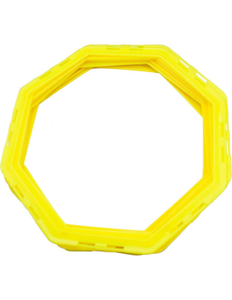 Anillos de Entrenamiento Octagonales Soccer Innovations - 12 Pzas