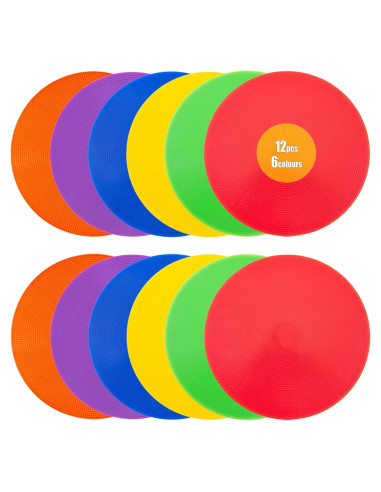 Marcadores de Puntos Antideslizantes LZKIB 23 cm 12 Piezas