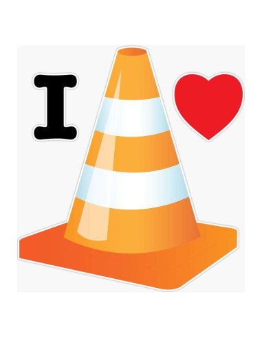 Adhesivo de Vinilo Divertido para Coche 12.7 cm - Genérico