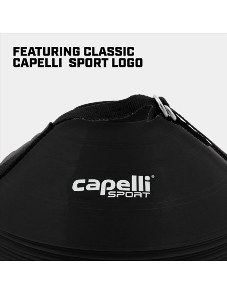 Set de 10 Conos de Entrenamiento Capelli Sport - Agilidad y Práctica