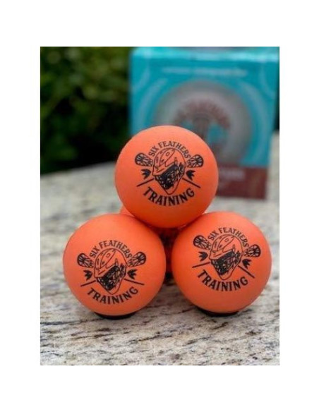 Pelotas de Entrenamiento Lacrosse Six Feathers - Paquete de 3
