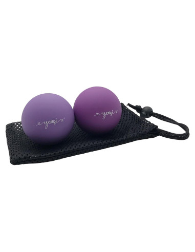 Bolas de Masaje de Silicona YENSI - Juego de 2 con Bolsa