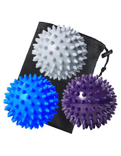 Paquete de 3 Pelotas de Masaje Espinosas Benvo 7.62 cm