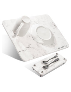 Alfombrilla de Secado de Piedra Casa Comfort Plus 2 Piezas