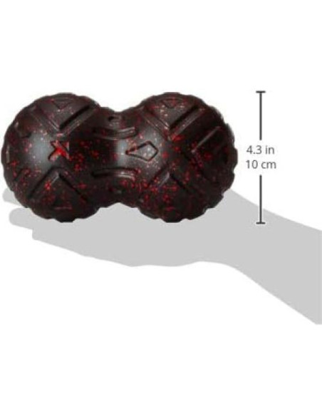 Bola de Masaje Doble TriggerPoint 20.32 cm Texturizada