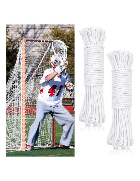Cordón de Red de Lacrosse Wowangce 28m 4mm - 2 Pcs