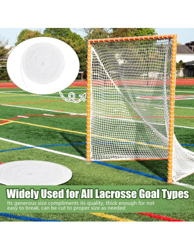 Cordón de Red de Lacrosse Wowangce 28m 4mm - 2 Pcs