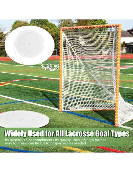 Cordón de Red de Lacrosse Wowangce 28m 4mm - 2 Pcs