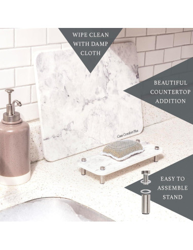 Alfombrilla de Secado de Piedra Casa Comfort Plus 2 Piezas