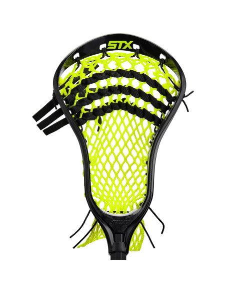 Bastón Completo Lacrosse STX Stallion 200 Niños Negro/Amarillo