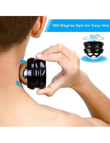 Bola de Masaje Fría Cryosphere SUNANTH 1 pieza Negro