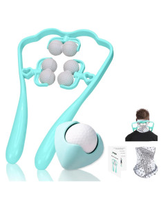 Masajeador de Cuello y Bola de Masaje JAUNGEN - Alivio Dolor