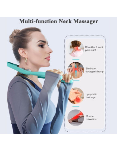 Masajeador de Cuello y Bola de Masaje JAUNGEN - Alivio Dolor