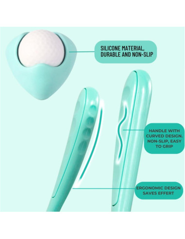 Masajeador de Cuello y Bola de Masaje JAUNGEN - Alivio Dolor