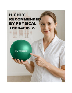 Bola de Ejercicio Trideer 22.86 cm Antideslizante Verde 2