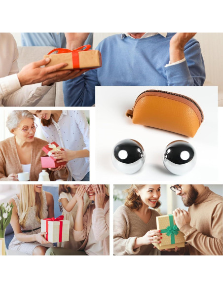 Bolas Baoding de Acero Inoxidable 3.81 cm con Campana - Roadtofree