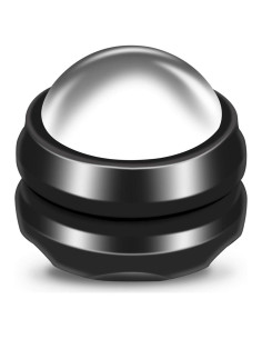 Rodillo de Masaje Frío Flyfan 1 Cuenta Negro 6.78cm