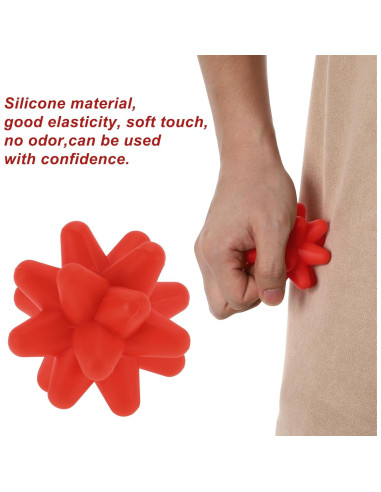 Bola de Masaje de Silicona VOCOSTE para Liberación Miofascial