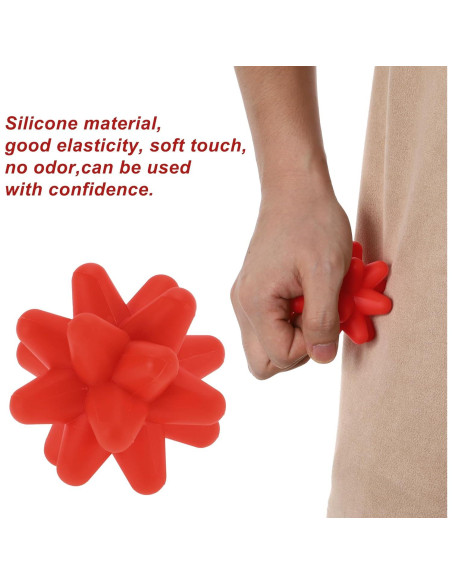 Bola de Masaje de Silicona VOCOSTE para Liberación Miofascial