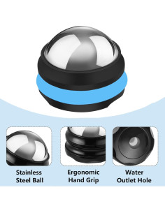 Bola de Masaje Fría YOTOME AMQ-1, Alivio Muscular 6.6cm 2