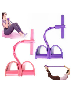 21 Bandas de Resistencia Fitness Genérico - 4 Tubos Ajustables