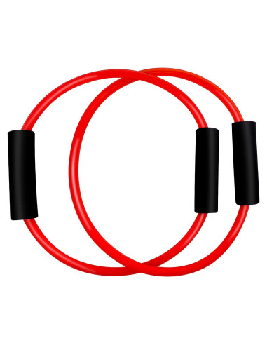 Barra Doble Tubo de Resistencia Sel Natural 64.77 cm Rojo