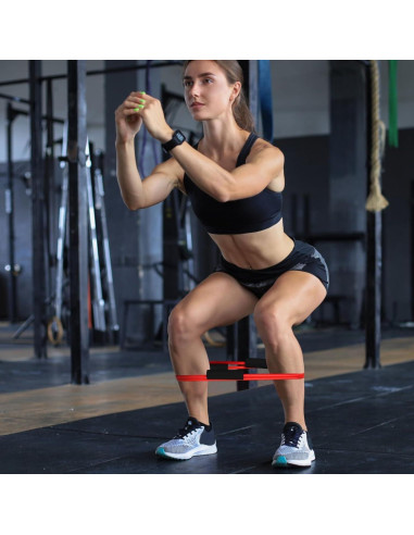 Barra Doble Tubo de Resistencia Sel Natural 64.77 cm Rojo